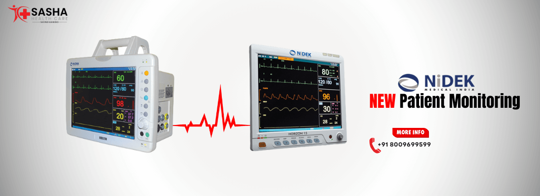 Patient monitor machine for ICU setup in Hyderabad – Sasha Health Care
