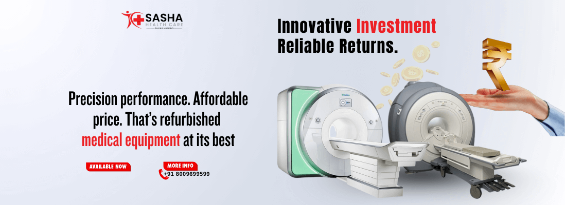 “Refurbished MRI machine installed in hospital by Sasha Health Care”