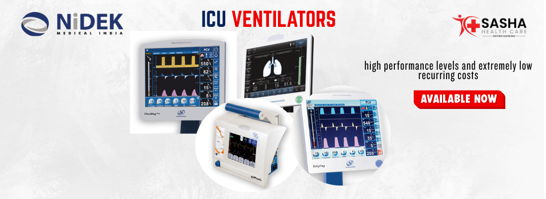 Affordable ICU Ventilator Machines in Hyderabad – New and Refurbished Models by Sasha Health Care