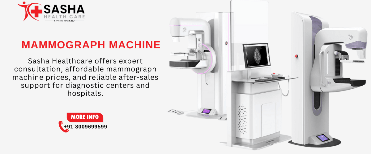 Digital mammograph machine with high-resolution imaging