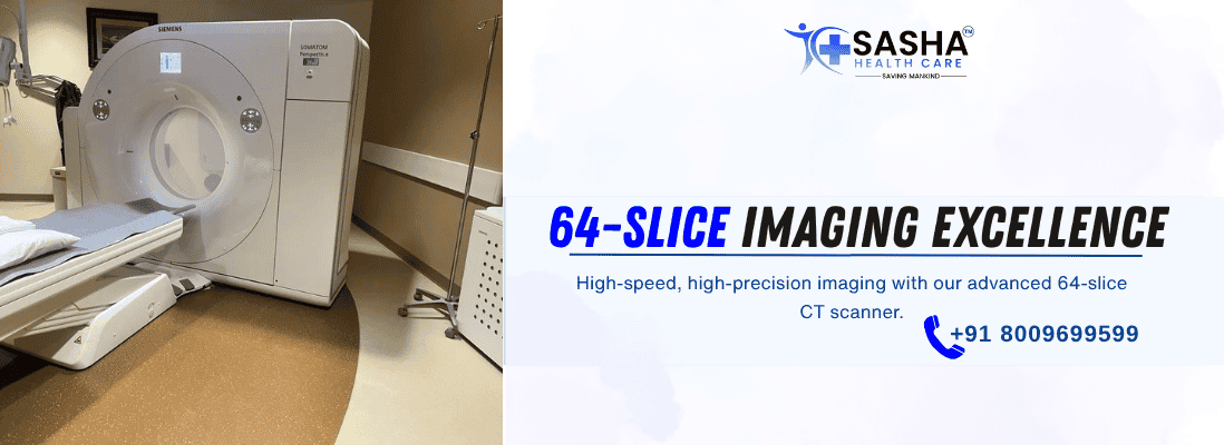 Refurbished 64 Slice CT Scanner Machine by Sasha Health Care – Affordable Diagnostic Imaging in India