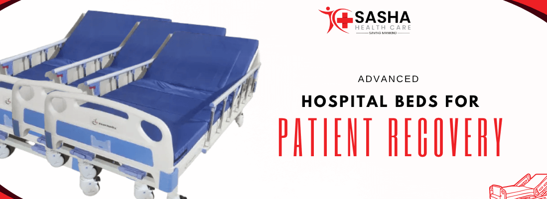 "Ergonomic Hospital Bed for Advanced Patient Care"