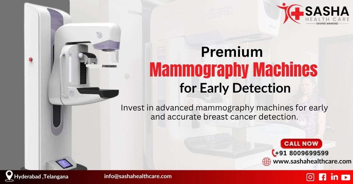 mammography machine used for breast cancer screening in Indian hospital