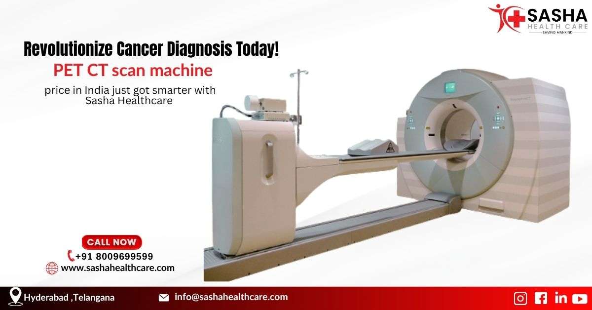 PET CT scan machine in a hospital setting