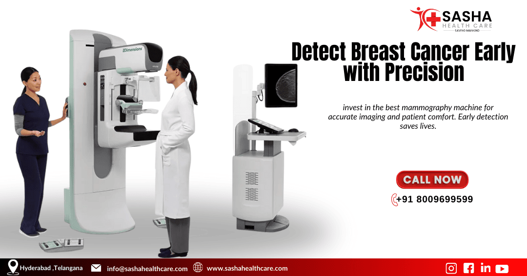 Best mammography machine for hospitals and diagnostic centers
