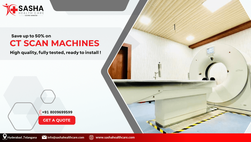 Cost of CT Scan Machine in India