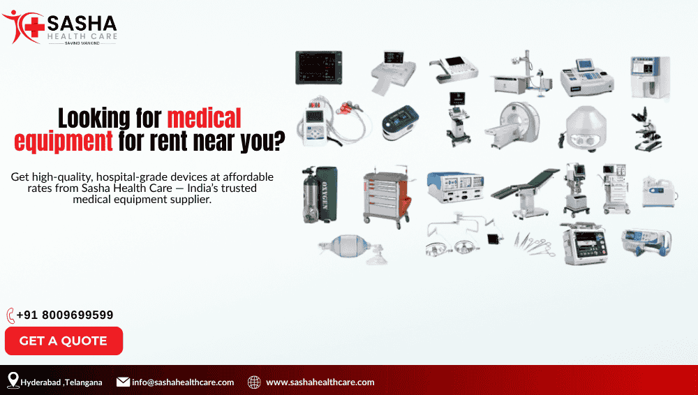 hospital ward showing medical equipment for rent near me supplied by Sasha Health Care