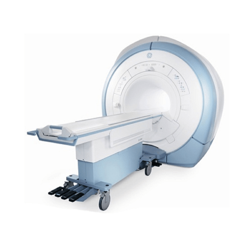 "GE Signa HDxt 1.5T MRI scanner with advanced HDxt technology and patient-friendly design"