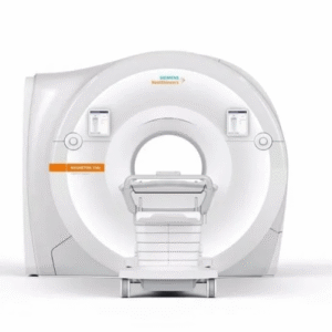 "Siemens Magnetom Vida 3T MRI machine with BioMatrix technology and 70 cm wide bore"