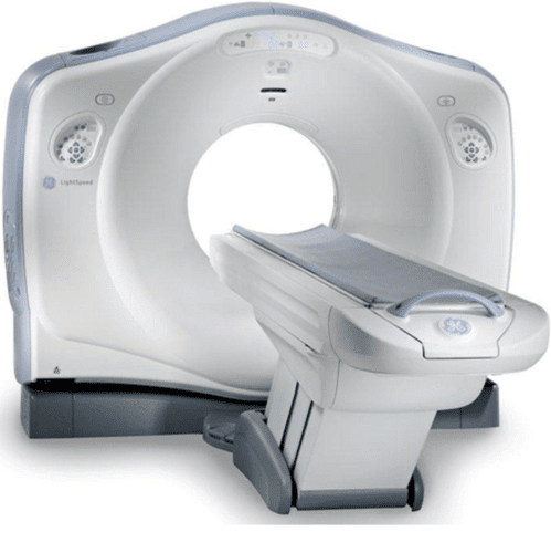 GE Discovery CT750 HD 64 Slice CT Scanner for advanced low-dose diagnostic imaging