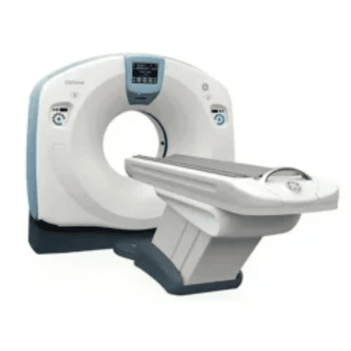 GE Optima CT660 64 CT Scanner – Advanced 64-slice imaging system with low-dose technology