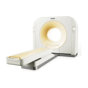 Philips MX 16 CT scanner in a diagnostic imaging room