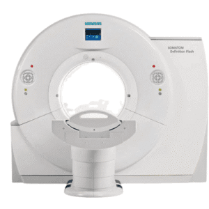 Siemens Somatom Definition Flash dual-source CT scanner with ultra-fast 128–256 slice imaging technology