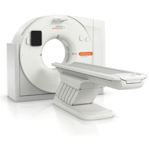 Siemens Somatom go.Top 128-slice CT scanner with advanced imaging technology and mobile workflow system