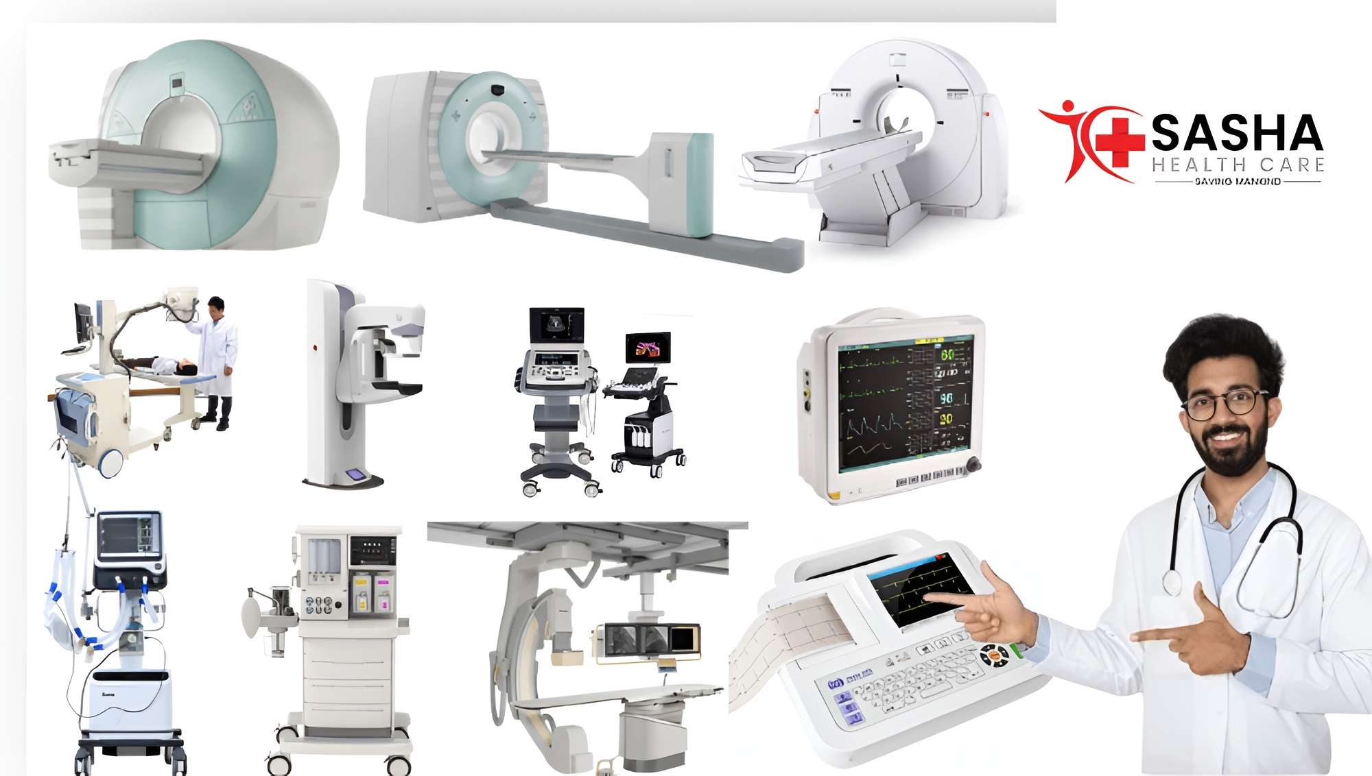 Used medical equipment supplier in Hyderabad providing diagnostic and hospital machines