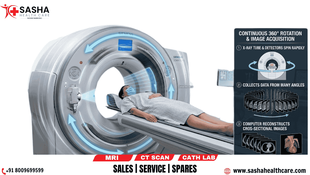 Why Does the CT Scan Machine Spin?
