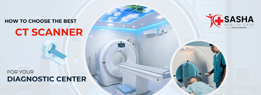 Modern CT scanner installed in a diagnostic center showcasing advanced imaging technology and CT Scan Machine Cost in India