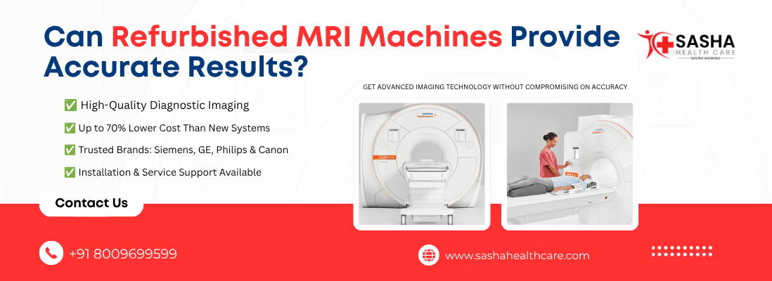 Refurbished MRI machines providing accurate diagnostic imaging with affordable MRI machine prices and MRI machine cost in India