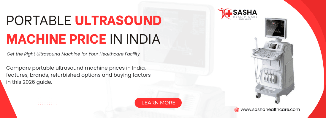 Portable ultrasound machine price in India 2026